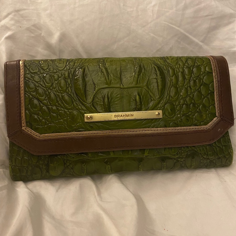Brahmin trifold wallet